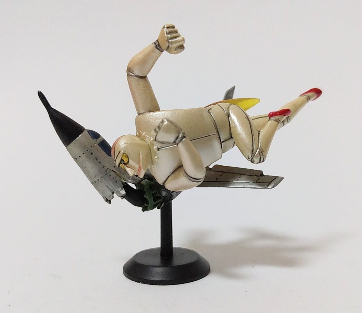 ☆タイムスリップグリコ☆「なつかしの20世紀」フィギュアコレクション☆バッカス☆情景フィギュア☆鉄人28号☆バッカスの空中戦☆海洋堂☆拍卖