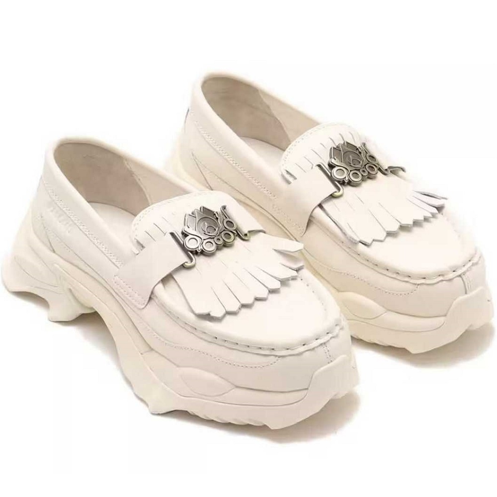 プーマ 23.5cm パロモ NITEFOX ローファー L 定価27500円 アイボリー PALOMO SPAIN コラボ LOAFER 拍卖