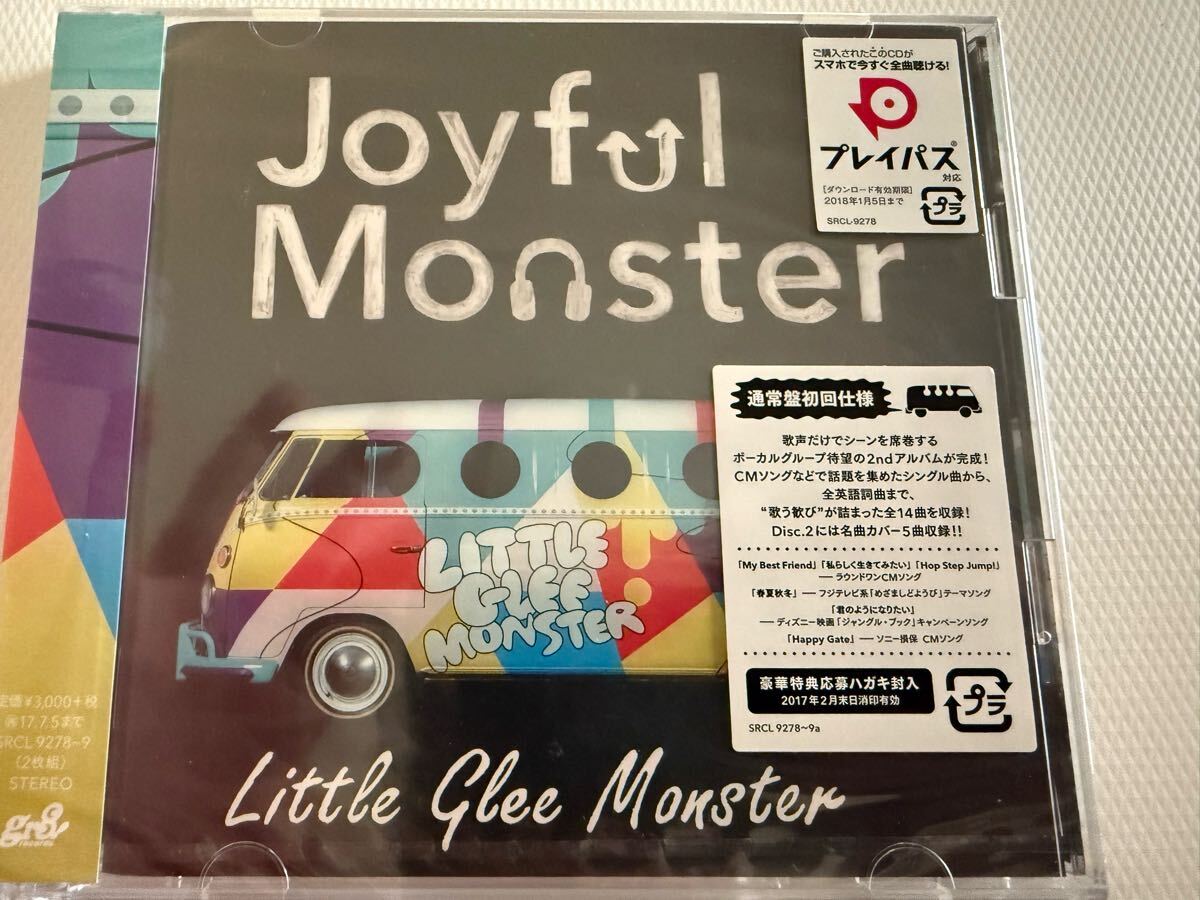 little glee monster 「joyful monster」CD 通常盤初回使用 新品未開封 リトグリ拍卖
