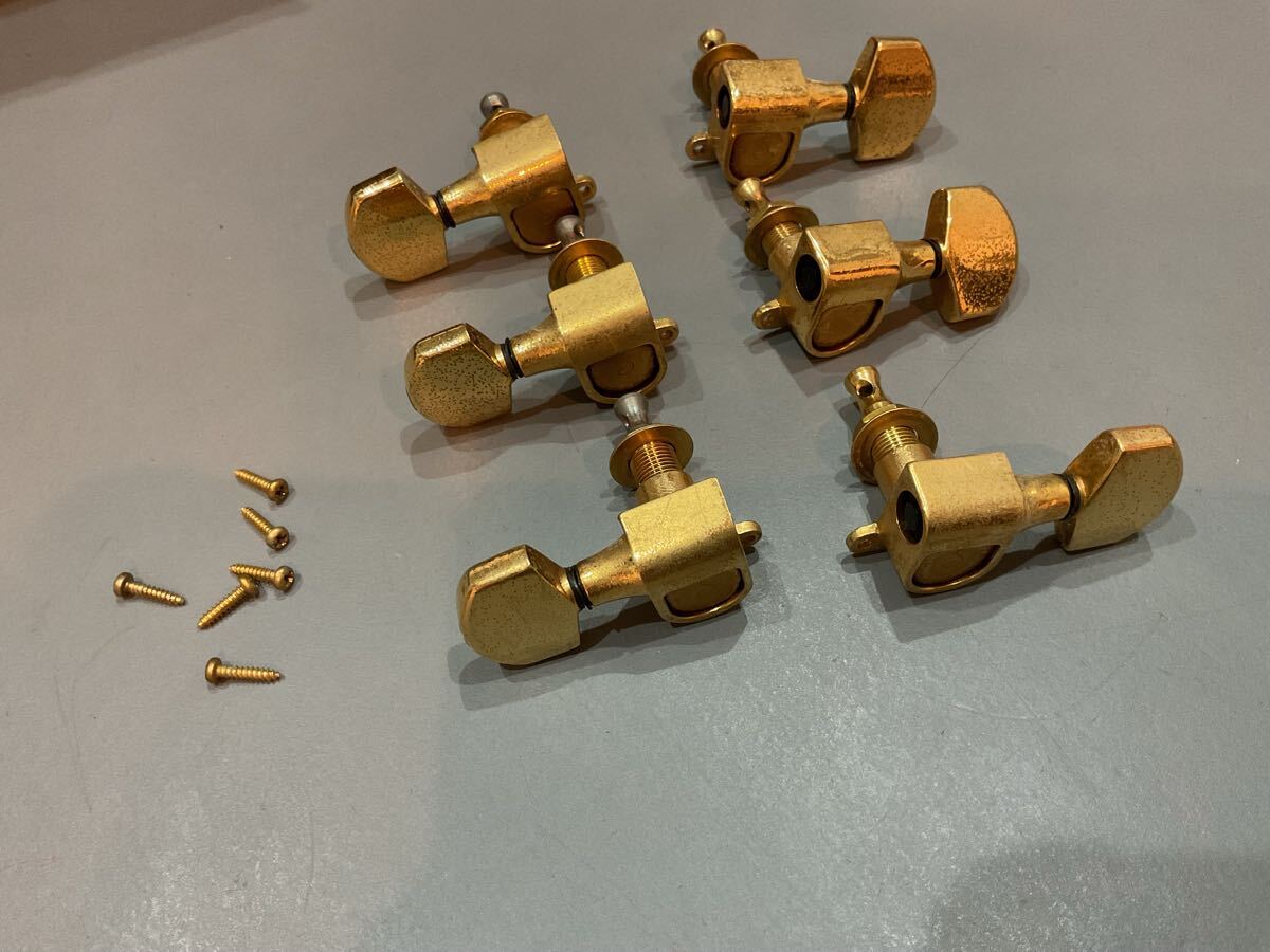 シャーラー Schiller M-6 西ドイツ製 1970年代 ゴールド gold ビンテージ ペグ レスポール SG フルアコ guild gibson BCリッチ拍卖
