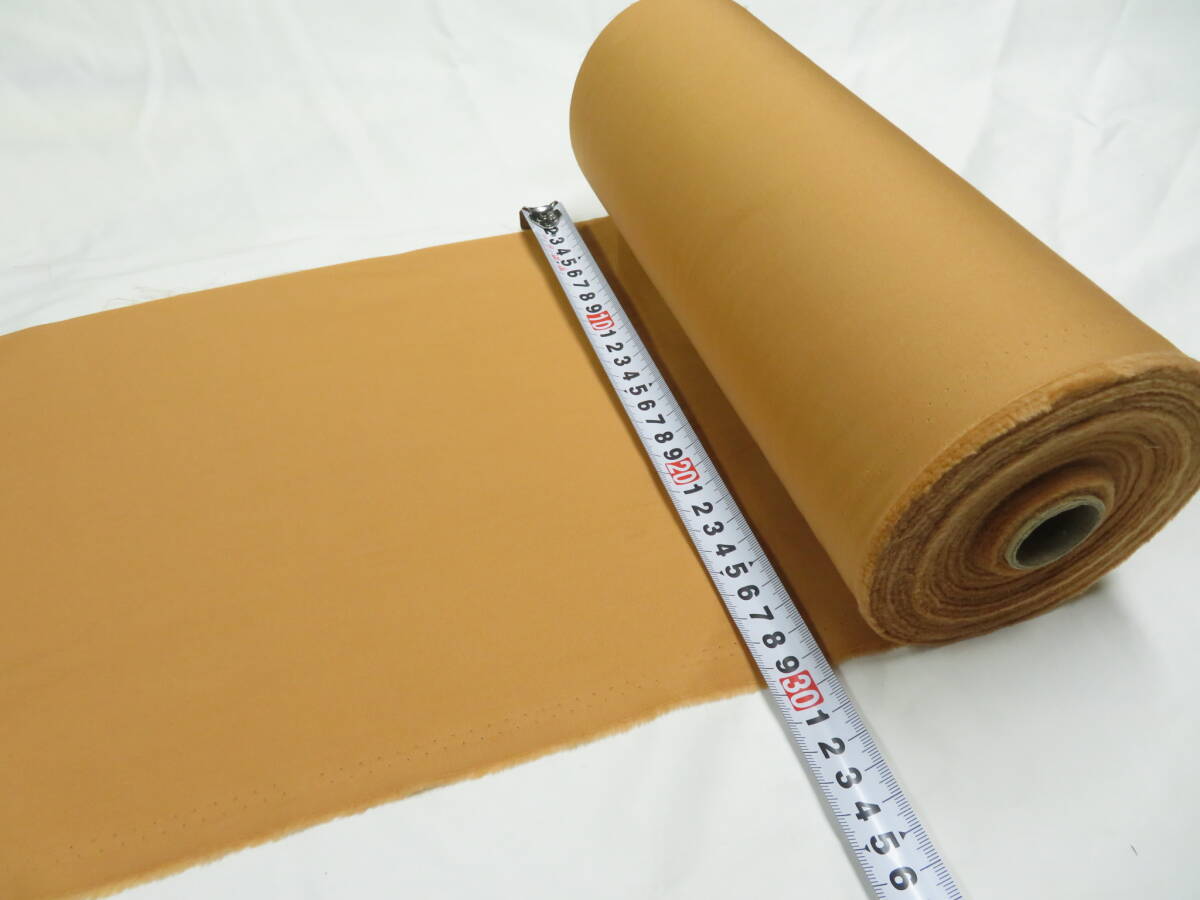 50m プチカットロール PT-02 ブロード 無地 オレンジ 約27㎝幅 薄手 布 生地 布地 布草履 教材 手芸用 はぎれ ハギレ 安い 大反 ロール拍卖