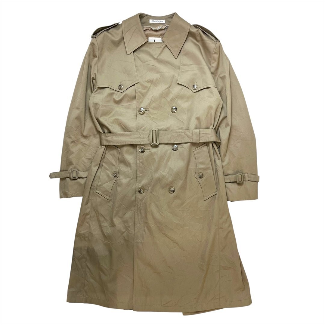 Misty Harbor トレンチ コート ベージュ 古着 メンズ FREE サイズ42LONG ロングコート アウター Vintage ヴィンテージ ビンテージ拍卖
