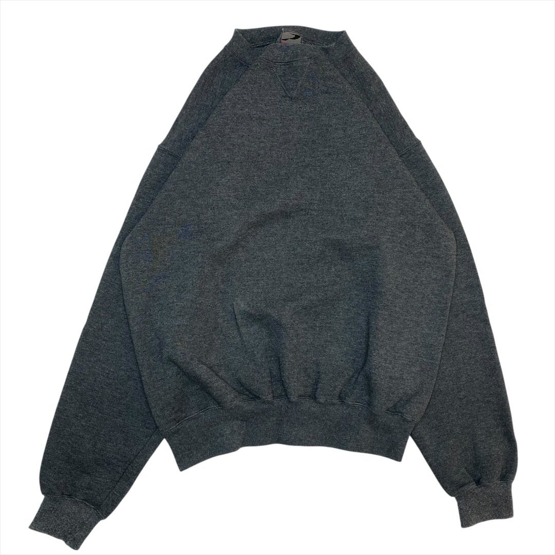 90s Prospirit 裏起毛 スウェット トレーナー グレー 古着 メンズ M 無地 スエット Vガゼット USA製 Vintage ヴィンテージ ビンテージ拍卖