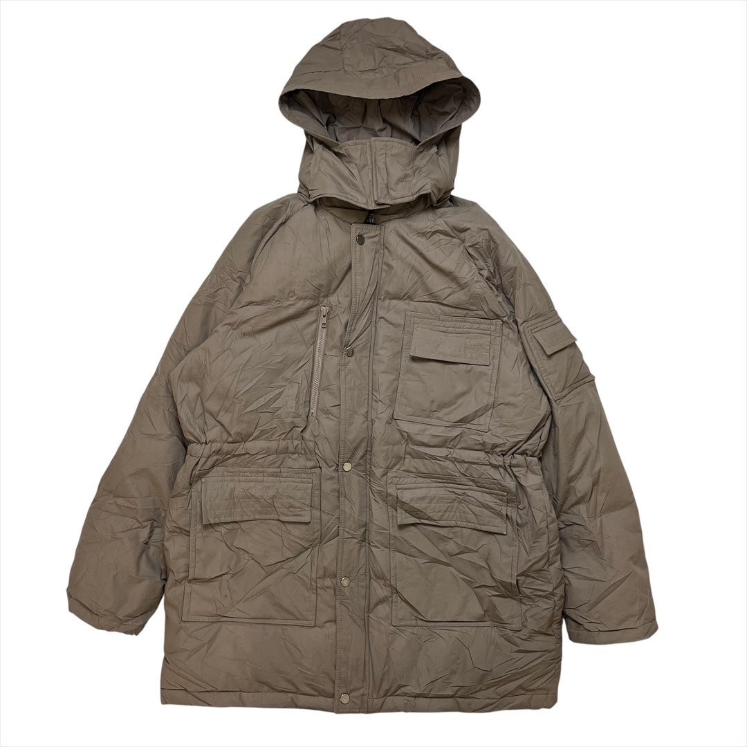WILLIAM BARRY STRUGGLE GEAR マウンテン ダウン ジャケット パーカー ブラウン 古着 メンズ L アウトドア ヴィンテージ拍卖
