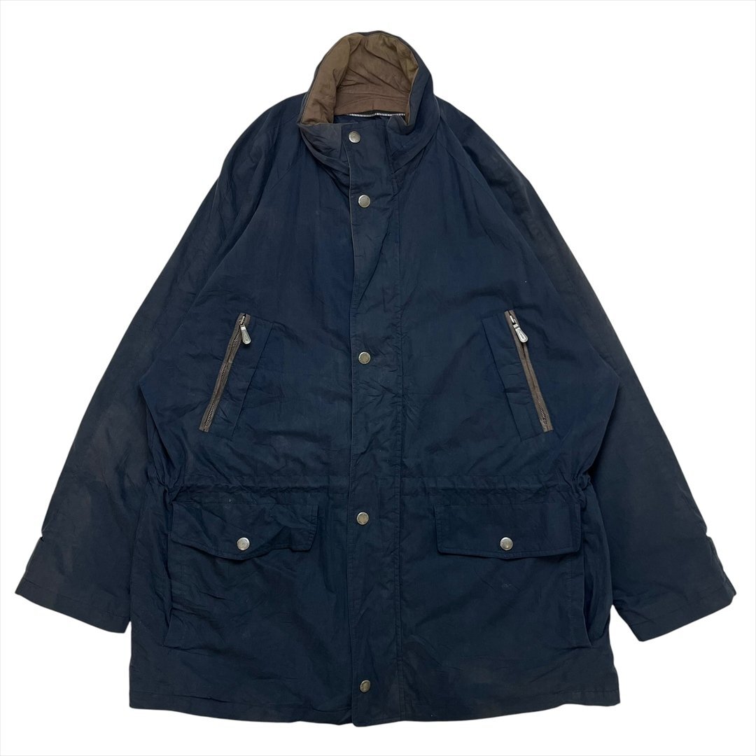 ロンドンフォグ マウンテン シェル ジャケット コート ネイビー LONDON FOG 古着 メンズ FREE Vintage ヴィンテージ ビンテージ拍卖