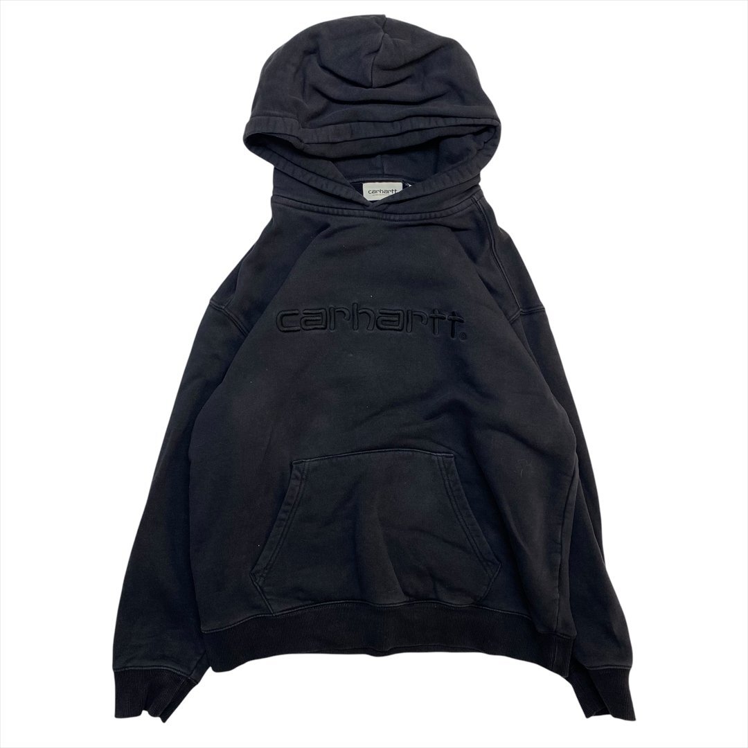 Vintage カーハート スウェット シャツ パーカー ブラック carhartt 古着 メンズ S スエット プルオーバー ヴィンテージ ビンテージ拍卖