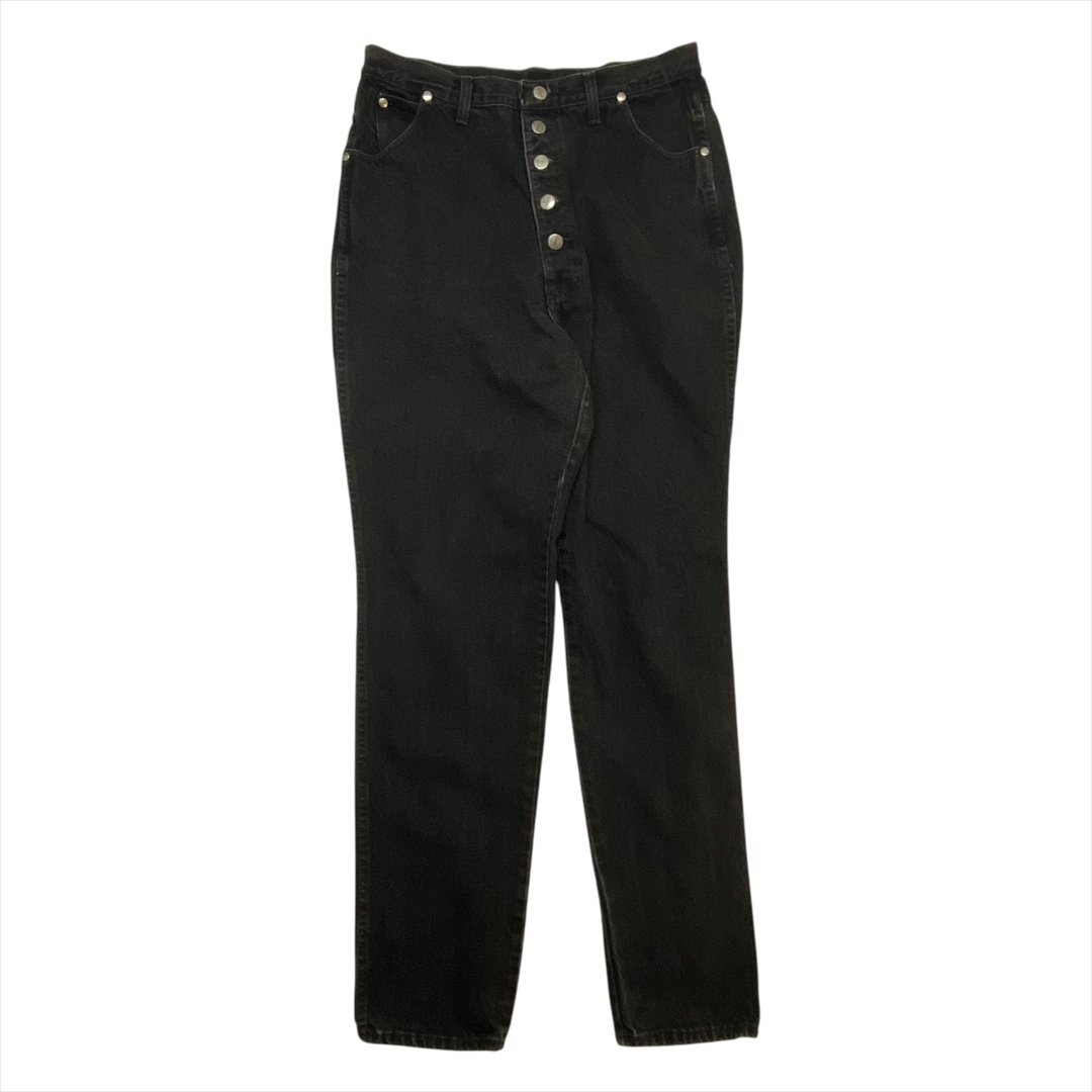 ラングラー デニム パンツ ボトムス ブラック Wrangler 古着 レディース FREE USA製 ジーンズ ジーパン Vintage ヴィンテージ ビンテージ拍卖