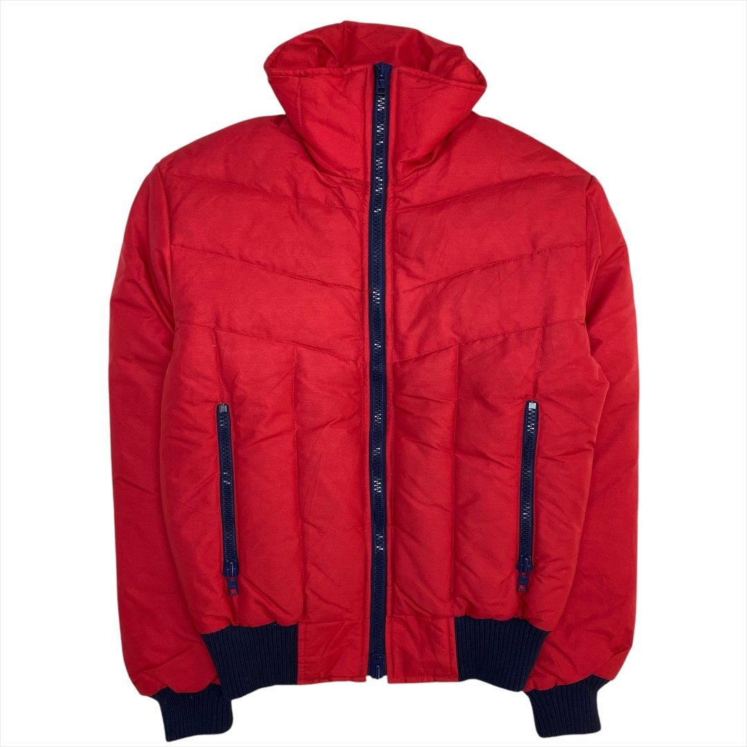 GREENLANDER ナイロン ダウン ジャケット レッド 古着 メンズ XS Vintage ヴィンテージ ビンテージ拍卖