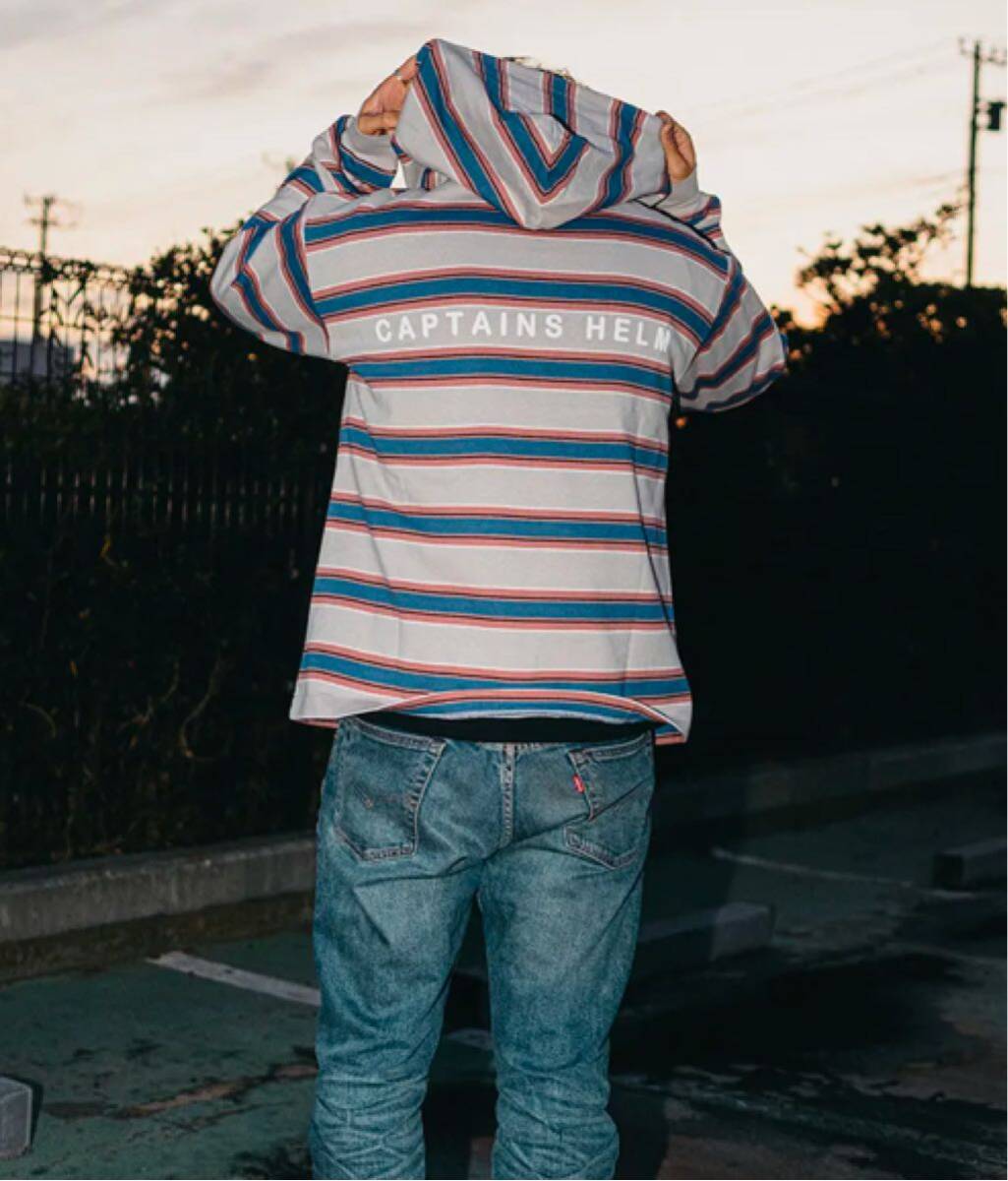 CAPTAINS HELM キャプテンズヘルム ボーダーパーカー 試着のみ XL拍卖