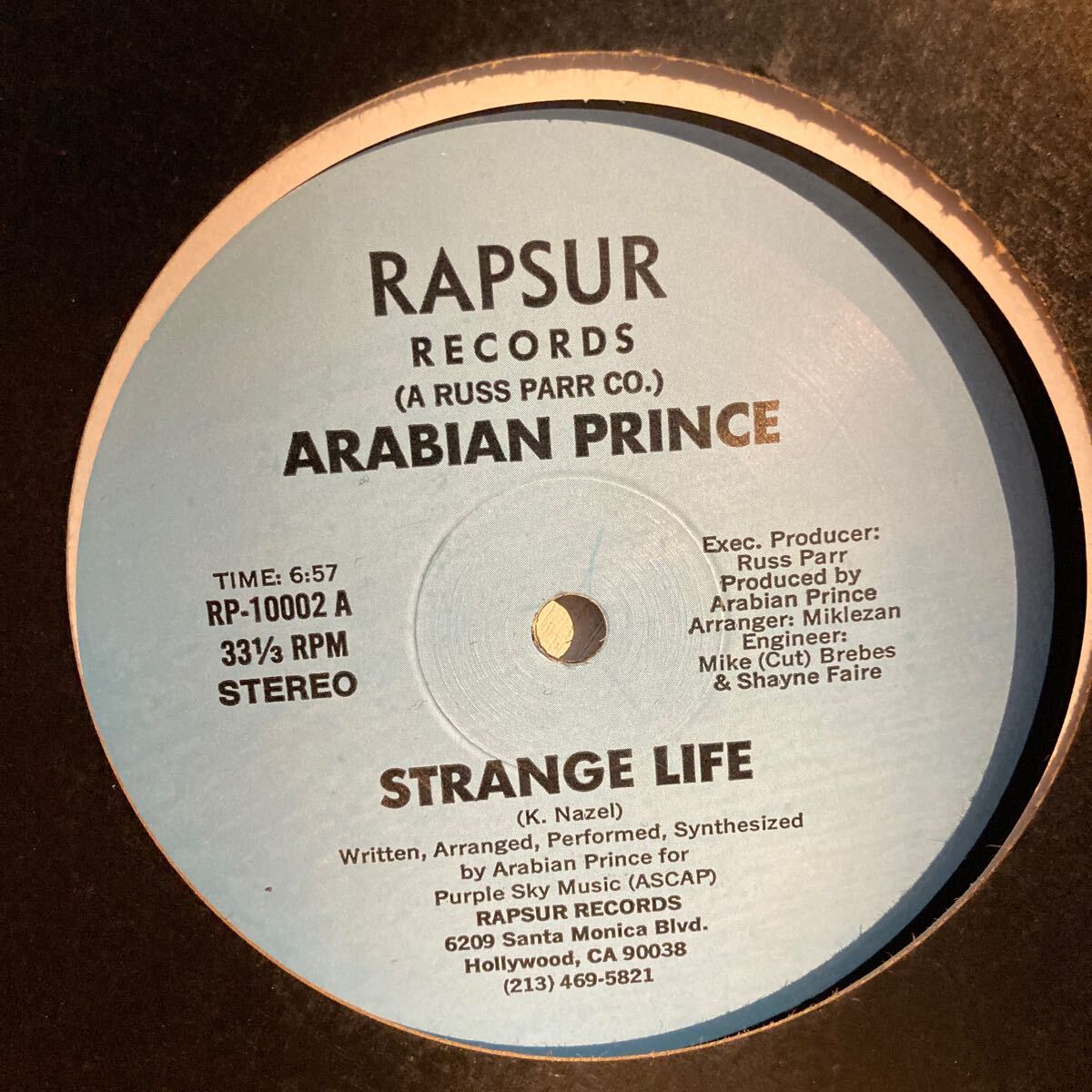 Arabian Prince - Strange Life拍卖