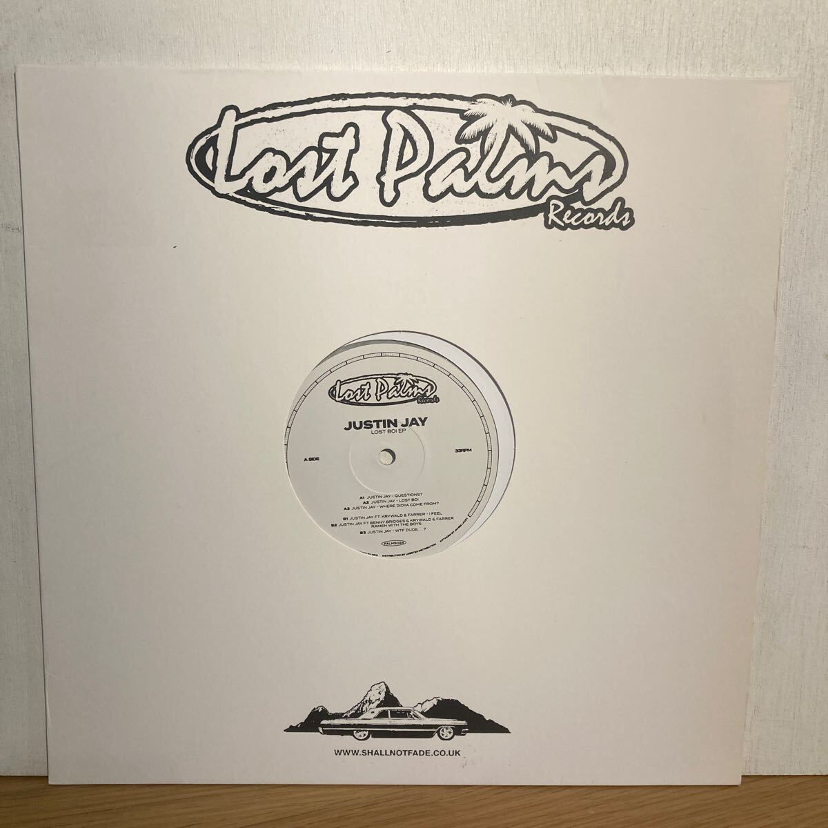 Justin Jay - Lost Boi EP拍卖