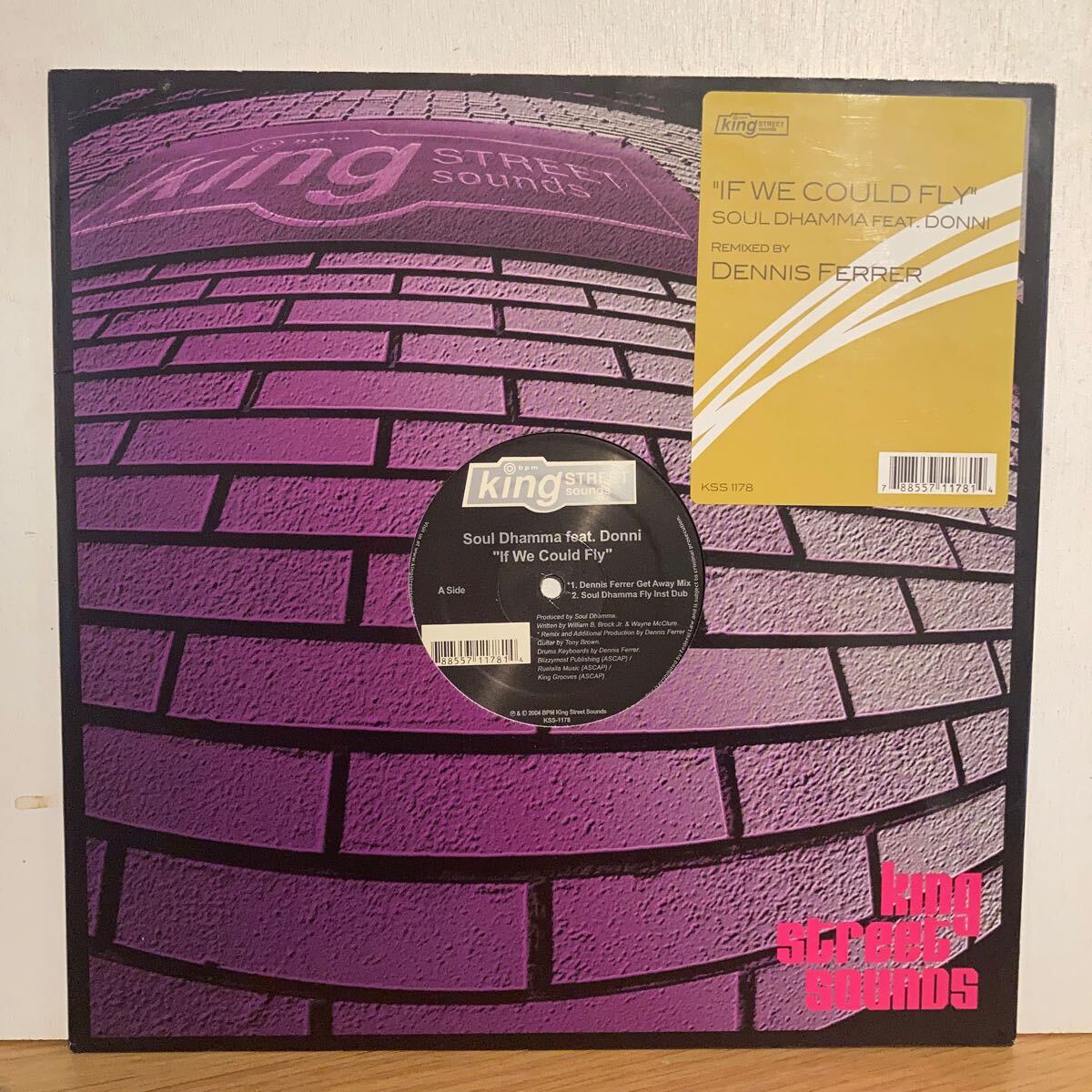 Soul Dhamma Feat. Donni - If We Could Fly拍卖