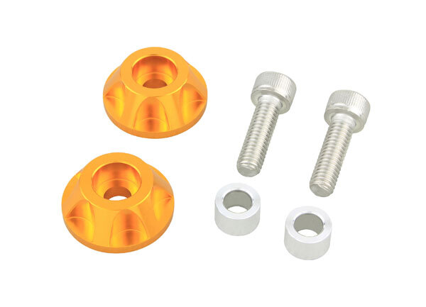 ポッシュフェイス POSH Faith アンダーカウルキャップホルダー ZZR1100(D)/ GPZ900R(-A16)用 ゴールド 039002-04拍卖