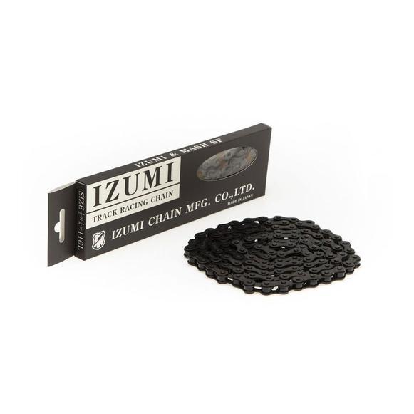 IZUMI(イズミ) x MASH Jet Black(X マッシュ ジェット ブラック) チェーン 1/2x1/8 116L CNL00900拍卖