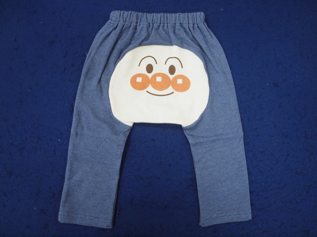 新品 OA4596-95 10分丈 アンパンマンモンキーパンツ ネイビー レターパック発送(代引き不可) 拍卖