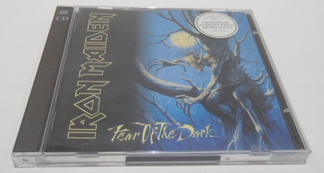 LIMITED PICTURE BONUS CD 付 IRON MAIDEN Fear Of The Dark アイアン・メイデン 限定 2枚組 ピクチャーディスク 7243 8 35877 2 8拍卖