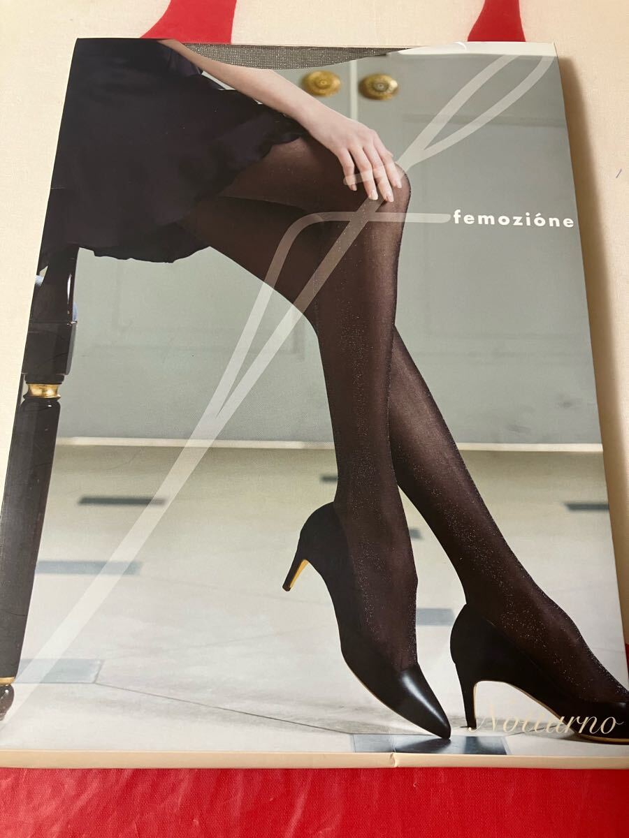 fukuske femozione collection line panty stocking notturno コークグレー 福助 パンティストッキング パンスト 光沢 ラメ 高級拍卖