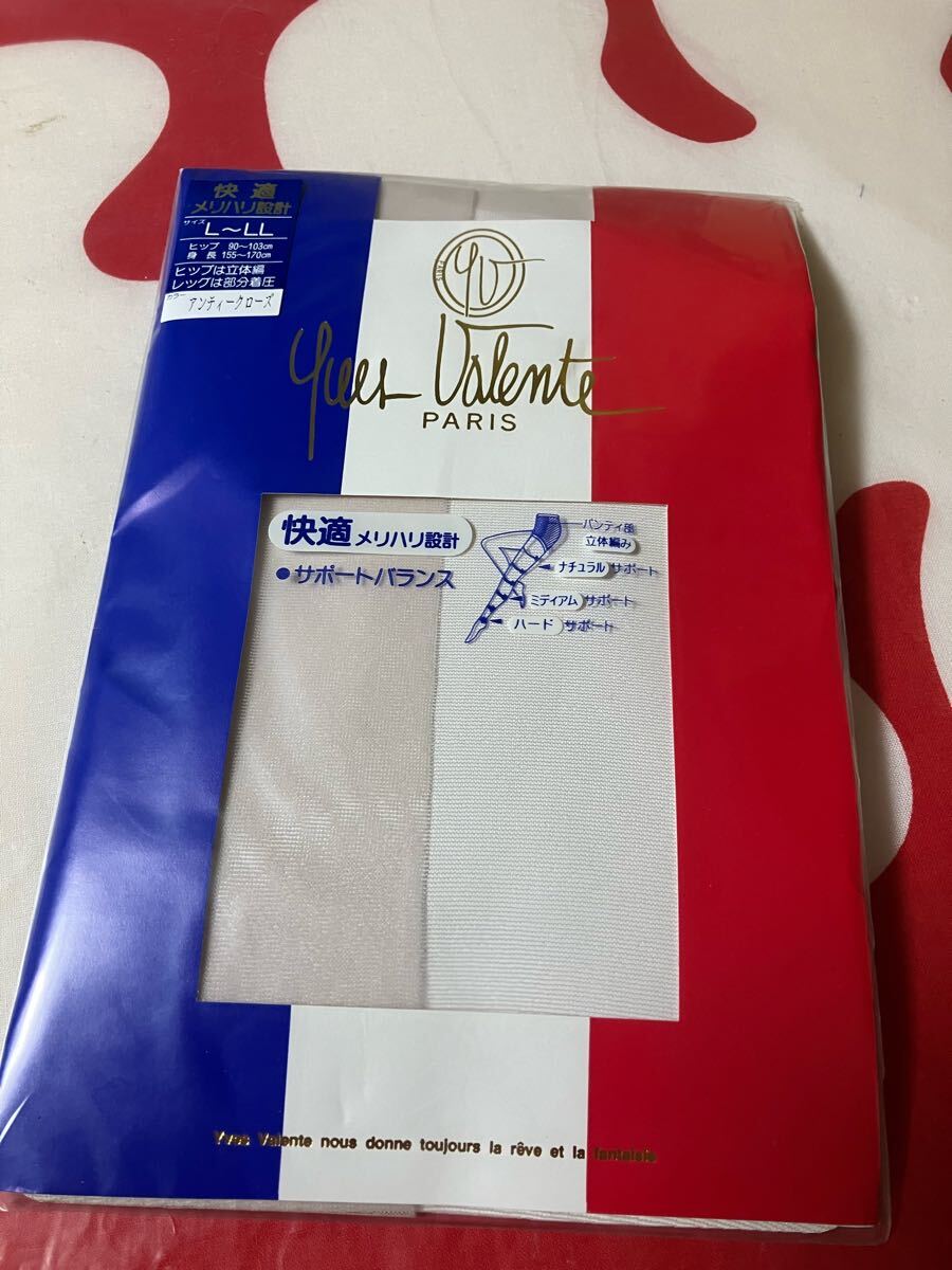 yves valente paris ハイゲージ ゾッキサポート L-LL アンティークローズ 快適メリハリ設計 パンティストッキング パンスト panty stocking拍卖
