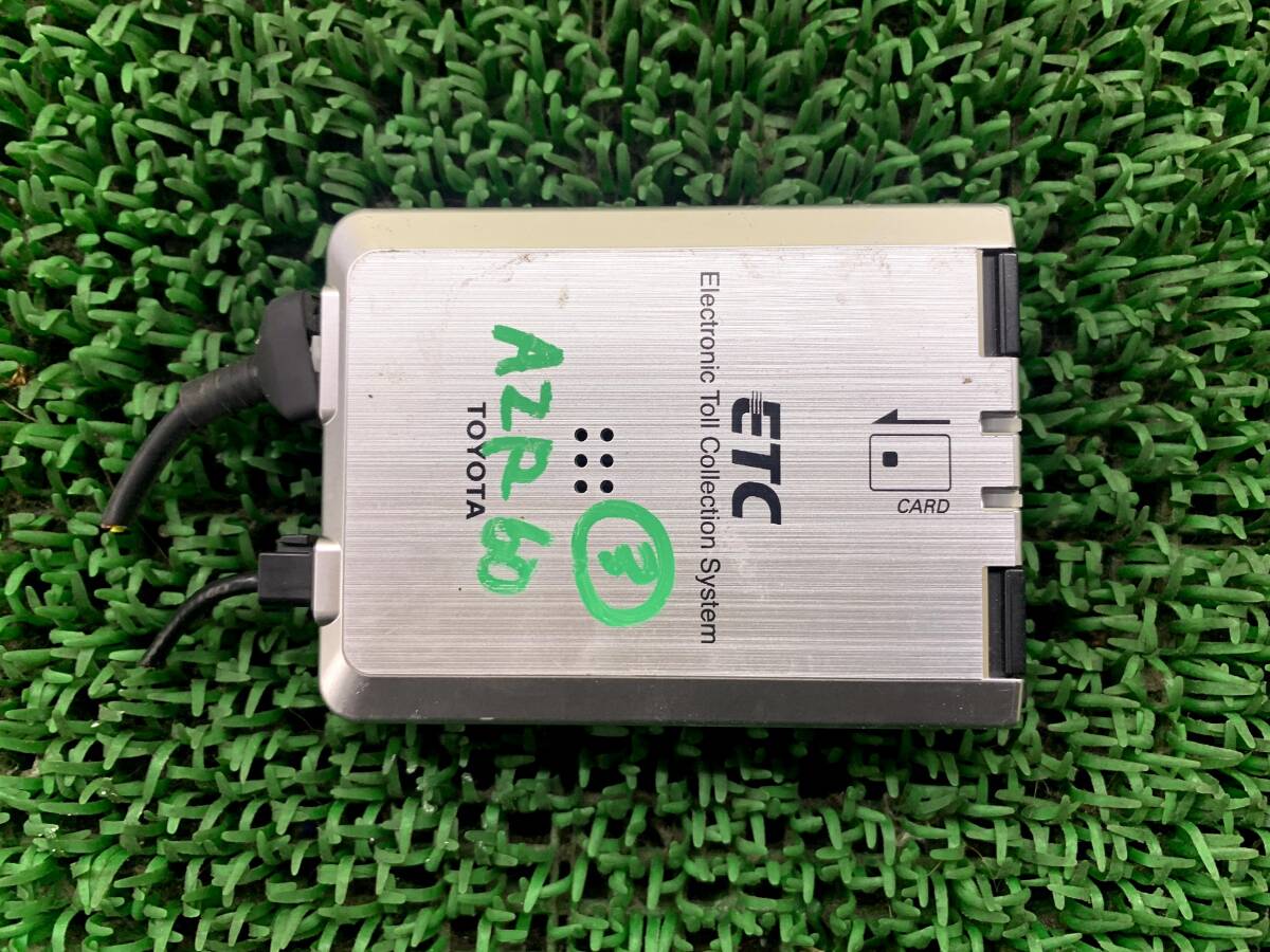 ●即決値段●動作OK● トヨタ ヴォクシー AZR60 純正 ETC 車載器 アンテナ分離型 本体のみ 08686-00260拍卖