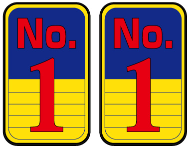 ★AKIRA・アキラ金田のバイク風 No.1 耐水印刷ステッカー2枚セット 成田山 スマイル拍卖