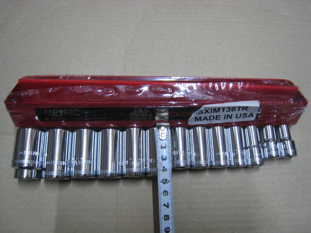 ◆◆MAC TOOLs マックツール 3/8セミディープ 13PC 未使用拍卖