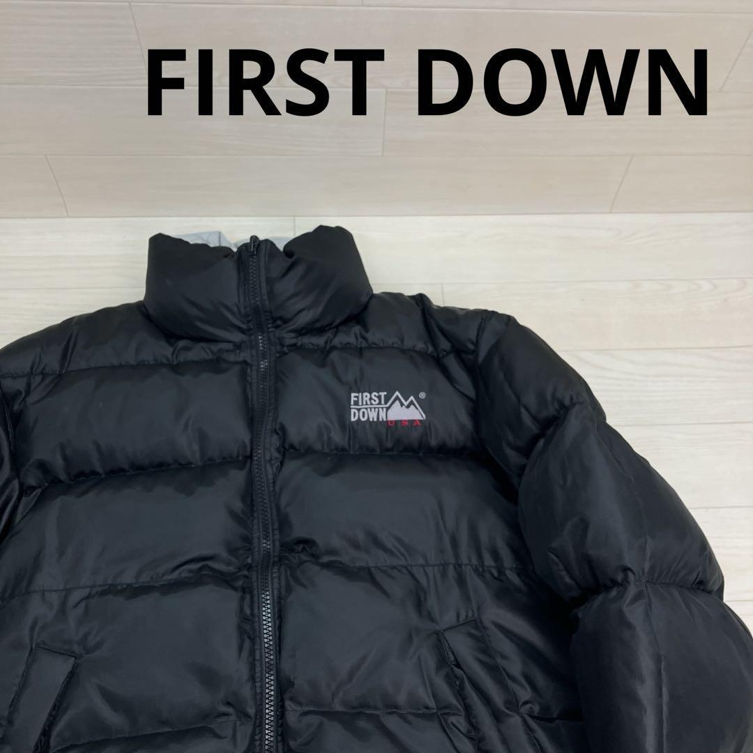 FIRST DOWN ファーストダウン リバーシブル ダウンジャケット W24985拍卖