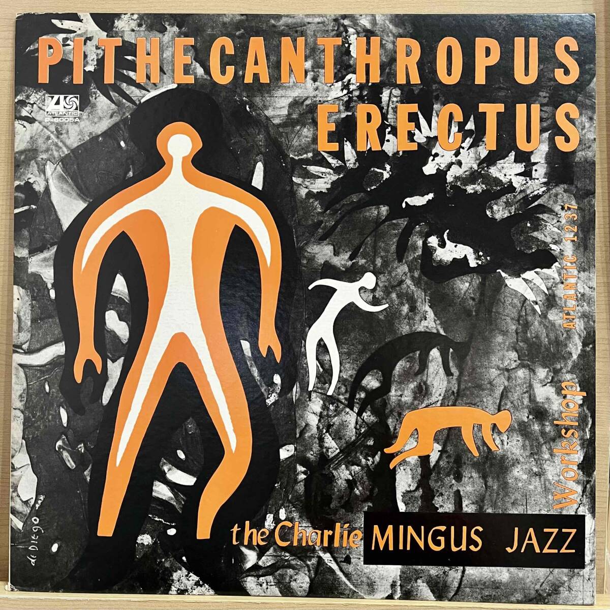 LP■JAZZ/The Charlie Mingus Jazz Workshop/Pithecanthropus Erectus/Atlantic P-6005A/Japan Press 美盤/チャーリー・ミンガス/直立猿拍卖