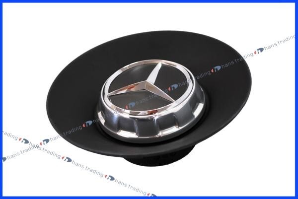 ベンツ 純正品 W222 S63AMG 10スポーク フォージド マットブラック ハブキャップ ホイールキャップ 22240008009283拍卖