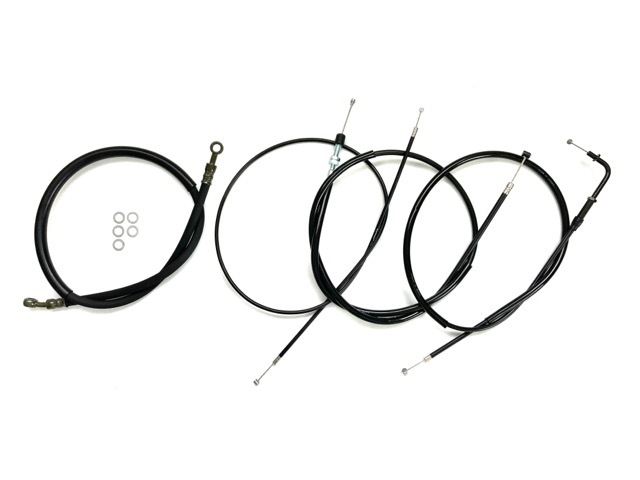 XJ400D/E アップハンワイヤーセット Akit 10cmロング拍卖