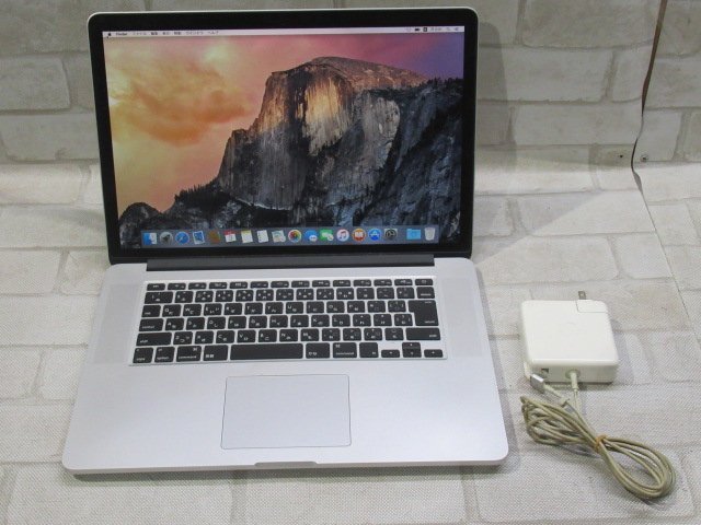 AM0170 Ω 新DCN4 2133m Apple MacBook Pro / A1398 / 2.2GHz i7 / 16GB / SSD:256GB AC付拍卖
