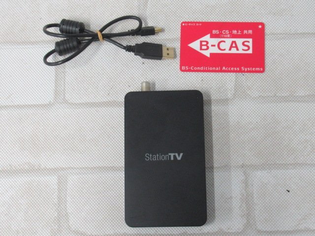 新E 0193m 保証有 PIXELA【PIX-DT295】ピクセラ USB接続 テレビチューナー USBケーブル/B-CASカード付 通電確認済拍卖