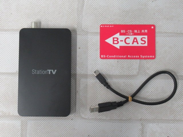 新E 0194m 保証有 PIXELA【PIX-DT295】ピクセラ USB接続 テレビチューナー USBケーブル/B-CASカード付 通電確認済拍卖