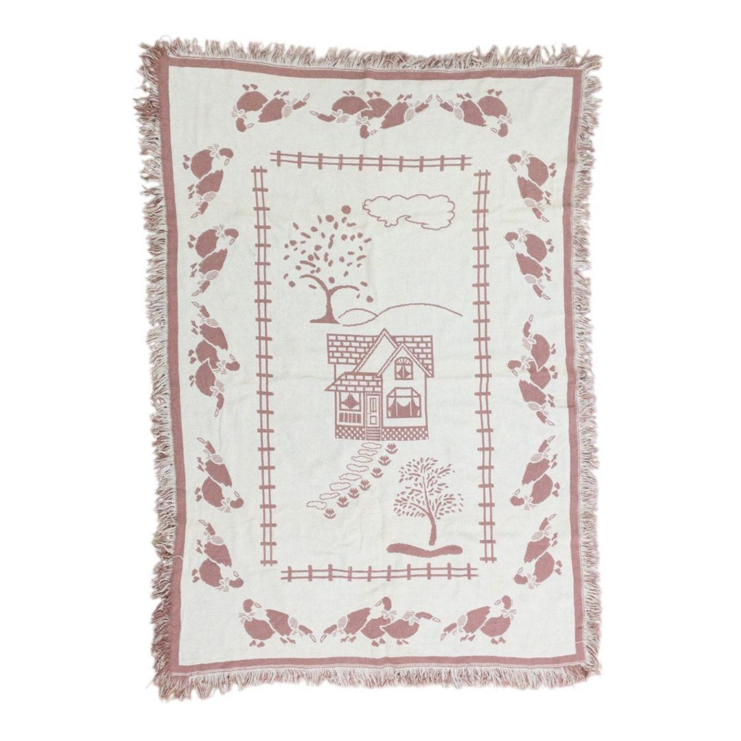 vintageラグ カーペット ハウス チューリップ 1004拍卖