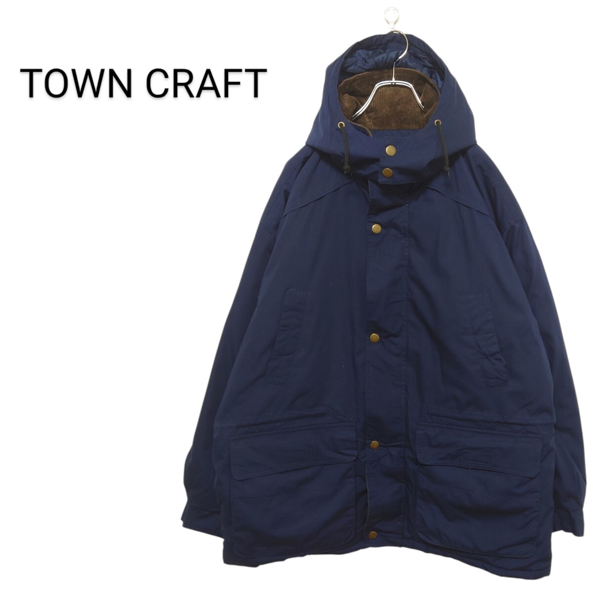 【TOWN CRAFT】80's 中綿入り マウンテンパーカーA-2984拍卖