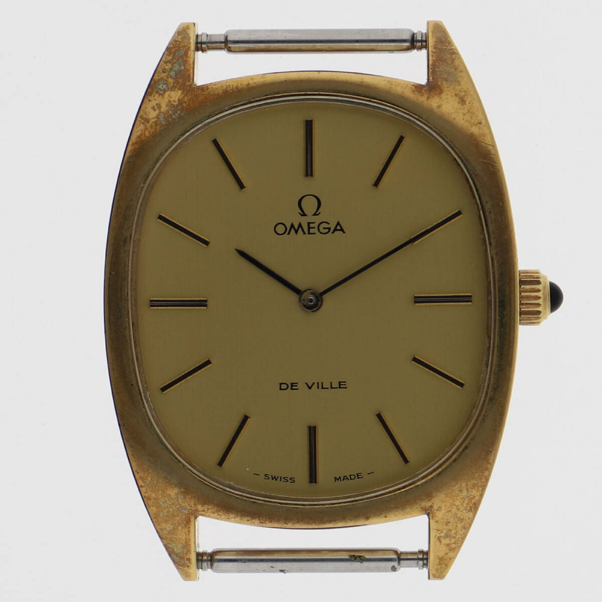 OMEGA オメガ デヴィル ケースのみ ゴールドダイヤル GP/SS 手巻き メンズ【127035】拍卖