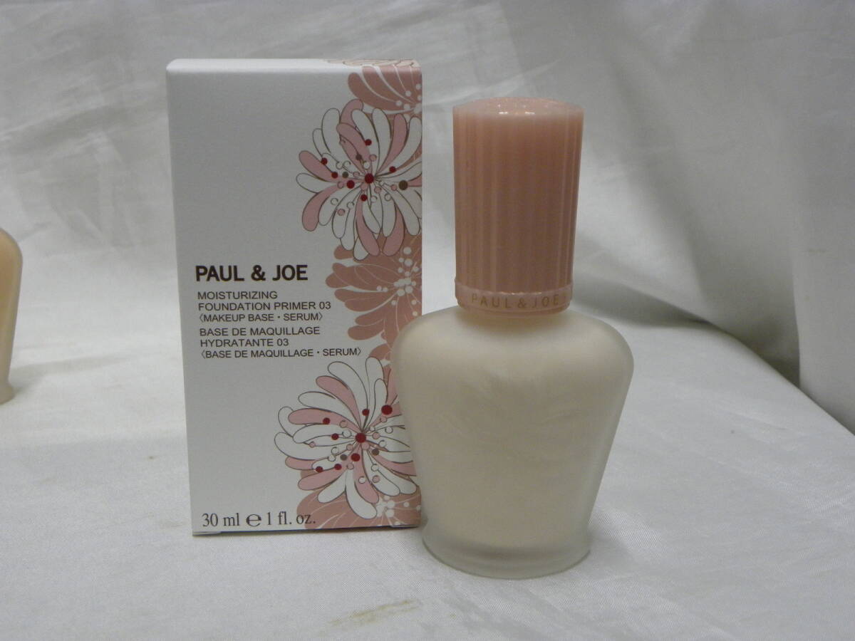ポール&ジョー☆モイスチュアライジング ファンデーション プライマー 03☆30ml イノセントなクリアカラー 化粧下地 美容液☆新品 本物 拍卖