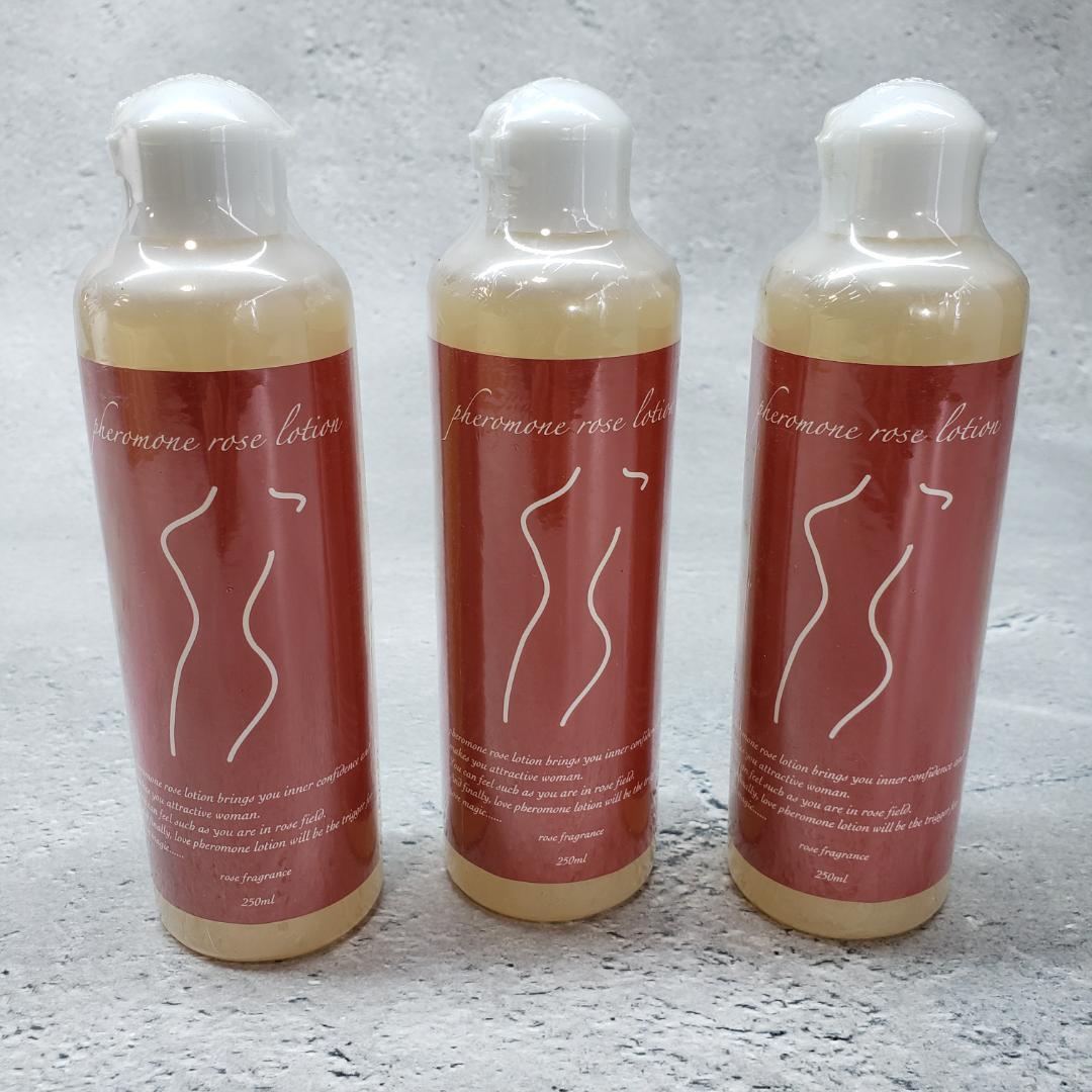 おまとめ3本セット ニーズ フェロモン ローズローション 顔・全身のお肌に!!拍卖