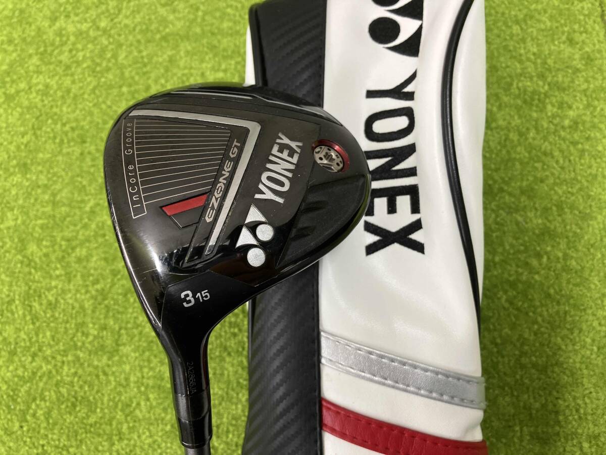 フェアウェイウッド レフティー YONEX EZONE GT 2022 3番 15度 RK-03GT flex:SR ヨネックス 左きき拍卖