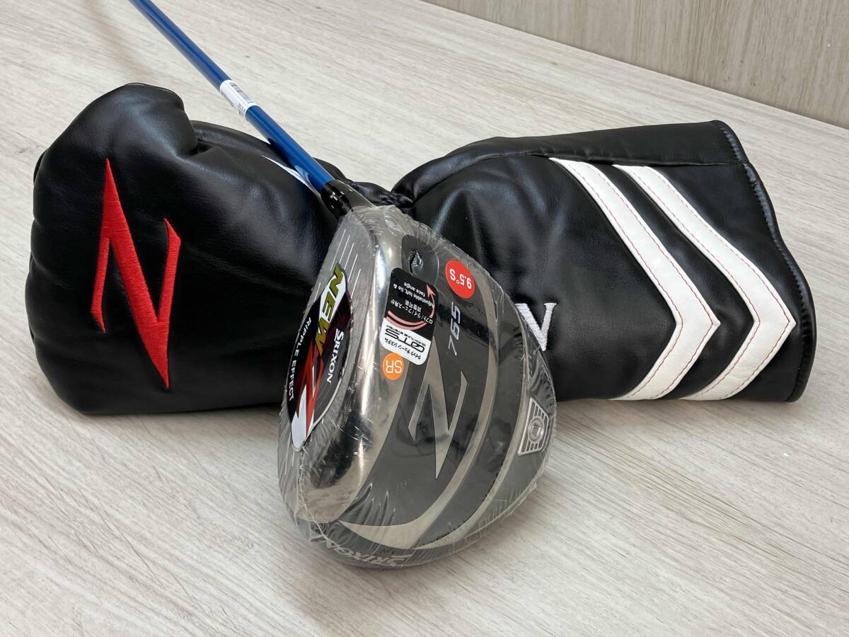 ドライバー DUNLOP SRIXON Z765 flex SR ヘッドカバー付き 男性右利き用 展示品に付きヘッドのフィルムが取れることもございます拍卖