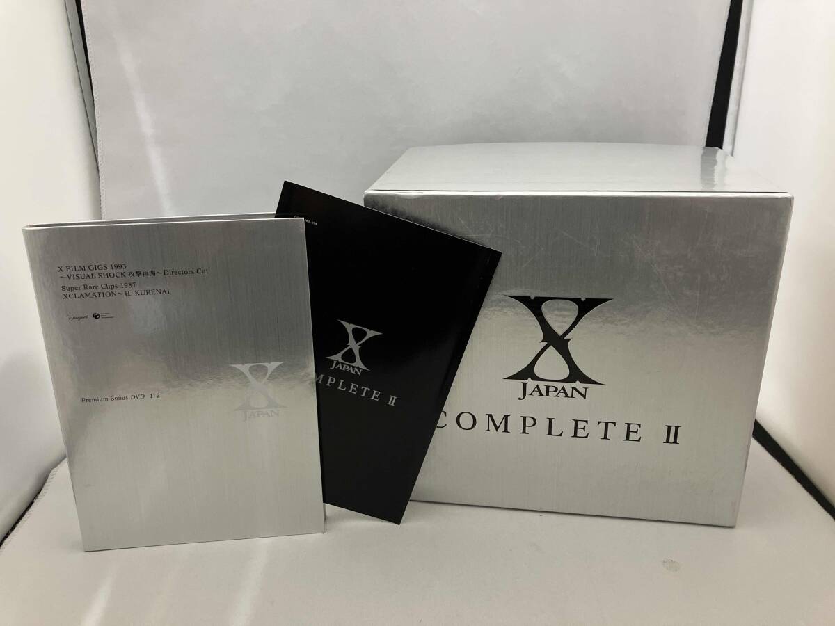 【※箱傷み有り】X JAPAN CD X JAPAN COMPLETE Ⅱ拍卖
