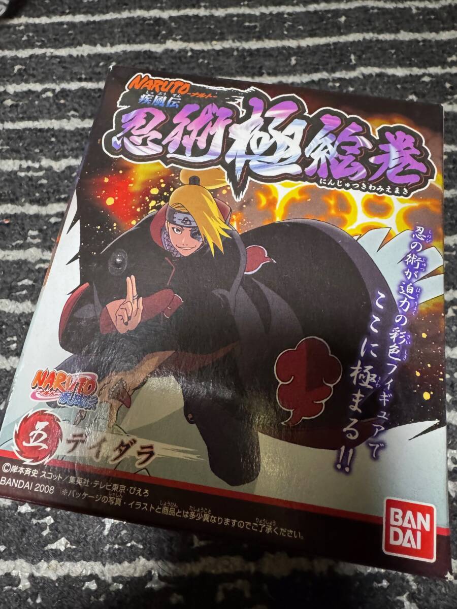 ナルト NARUTO 忍術極絵巻 デイダラ フィギュア 暁拍卖