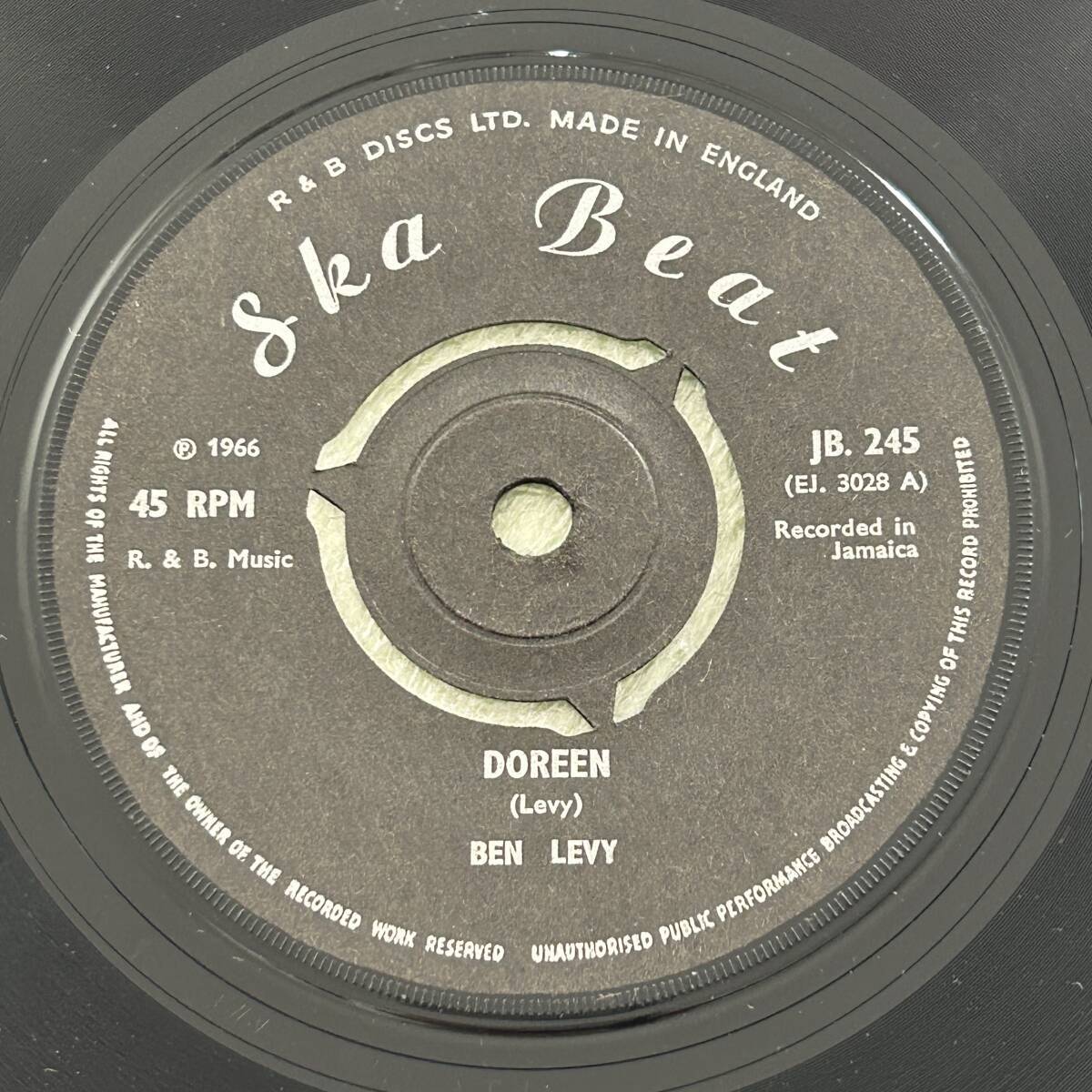 BEN LEVY - DOREEN / NEVER KNEW LOVE (SKA BEAT)拍卖
