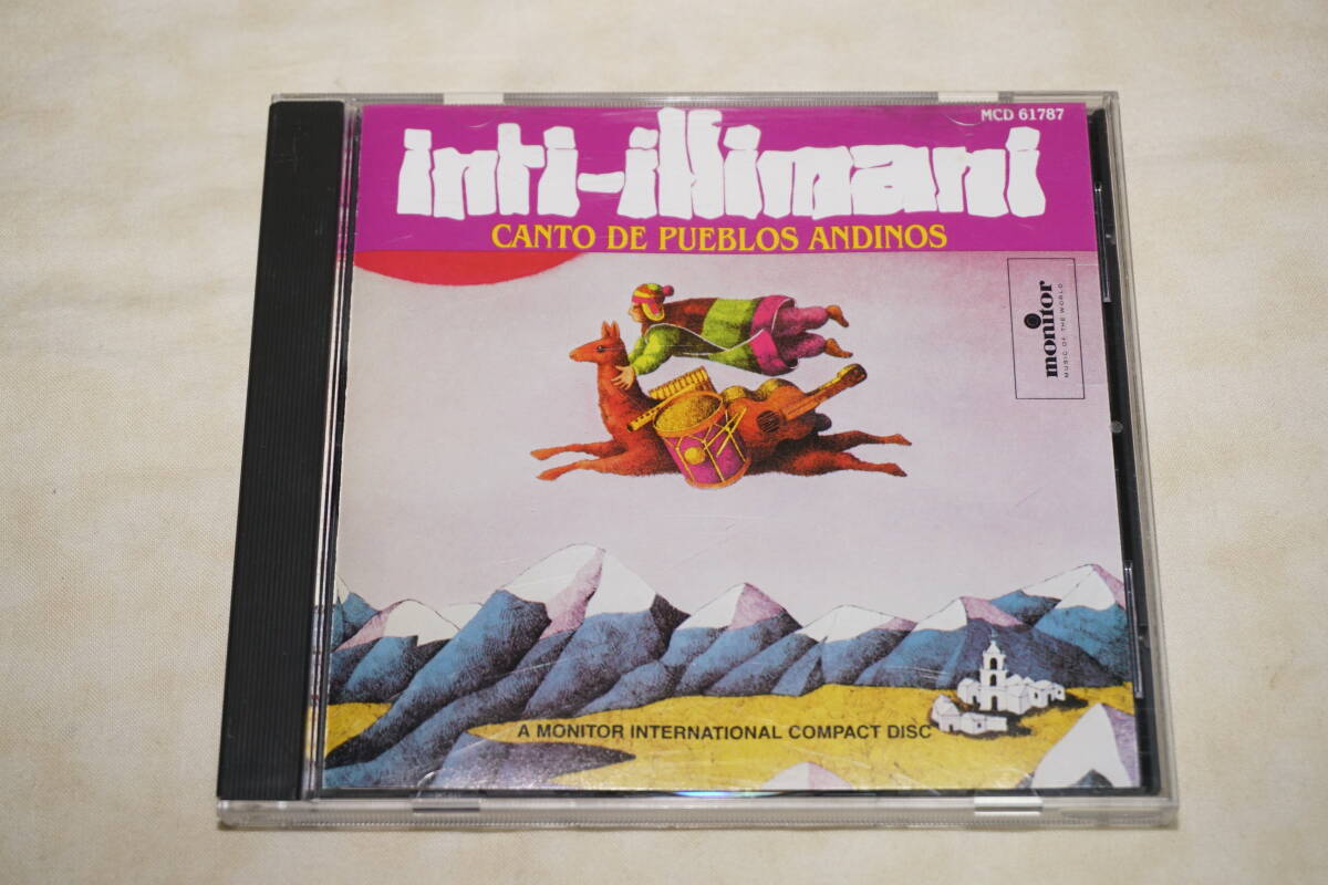 ● Inti-Illimani インティ・イリマニ ● Canto De Pueblos Andinos 【 MCD 61787 】拍卖