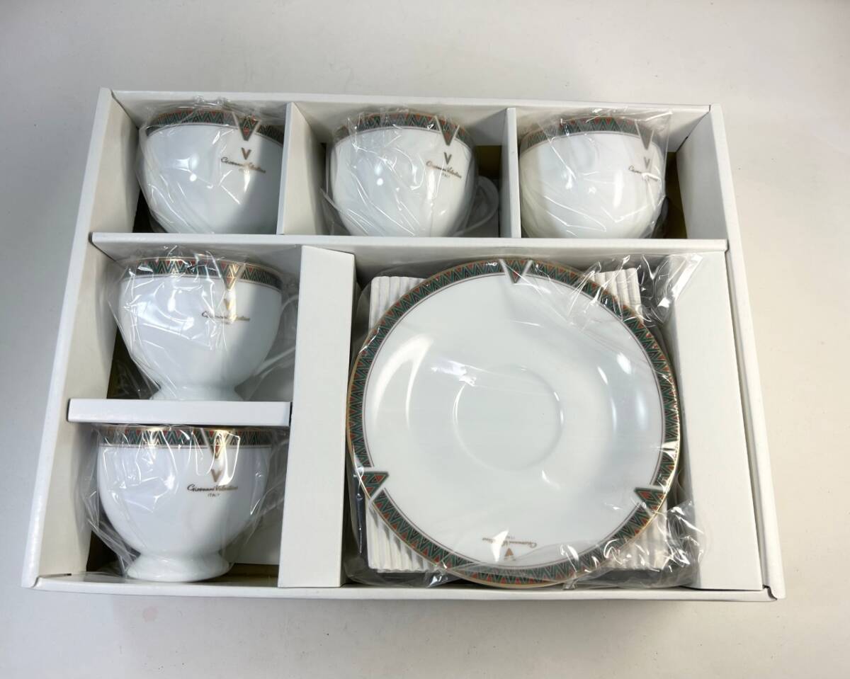 ☆彡 ジャンニ バレンチノ カップ&ソーサー 5客セット 未使用品 ☆彡拍卖