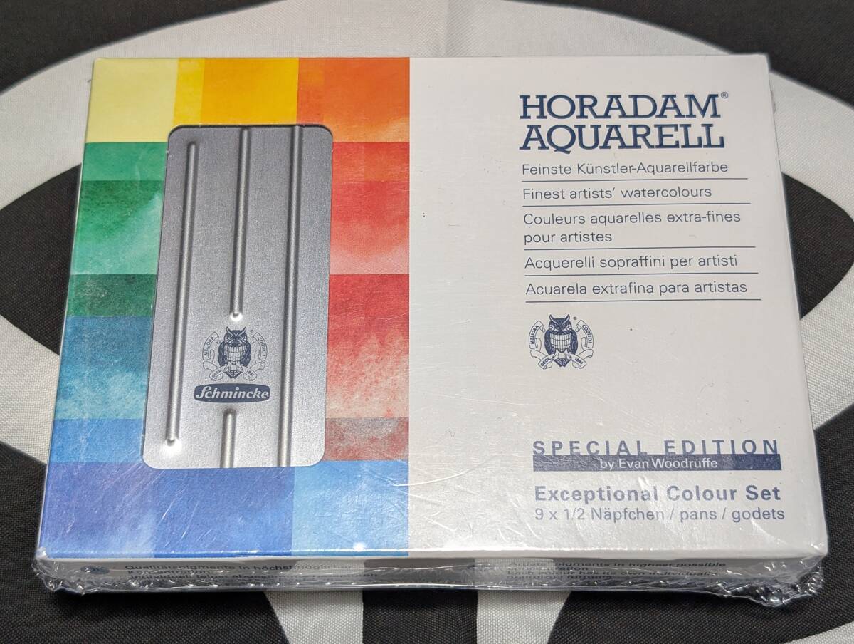シュミンケ ホラダム 透明水彩絵具 9色ハーフパンセット Schmincke Horadam AQUARELL Exceptional Colors Set拍卖
