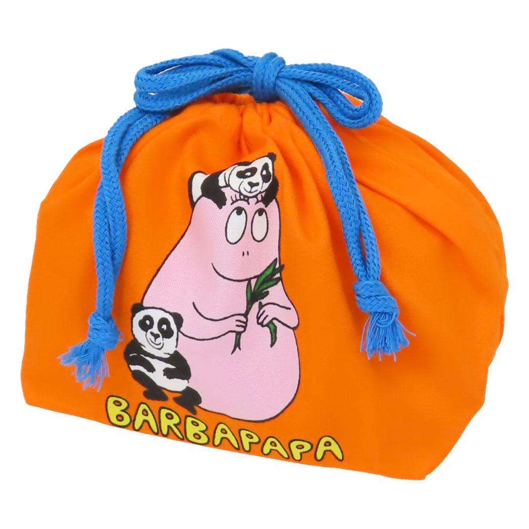 バーバパパ ランチ巾着 ランチバッグ PANDA BARBAPAPA 大西賢製販 お弁当きんちゃく キャラクター グッズ拍卖