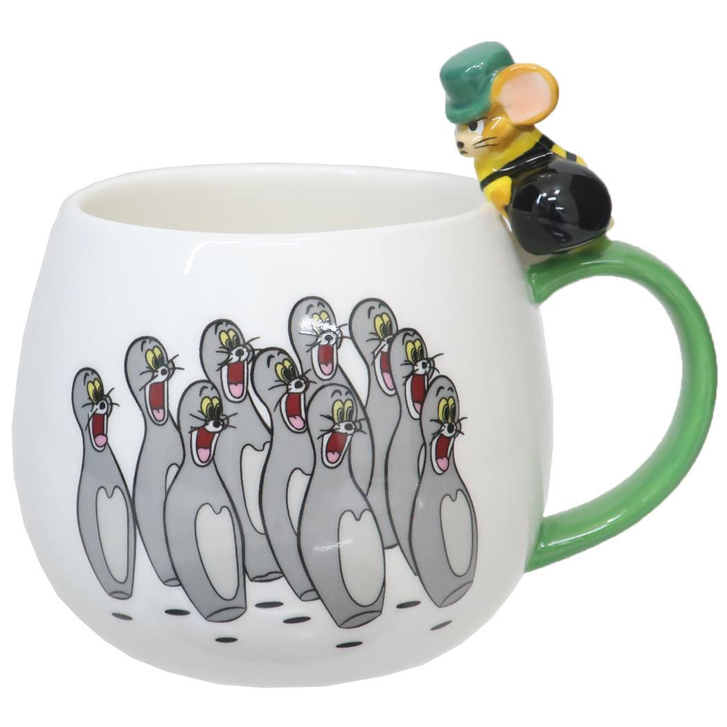 トムとジェリー マグカップ フィギュア付きマグ レトロ トム&マッスル ワーナーブラザース サンアート プレゼント ギフト キャラ拍卖