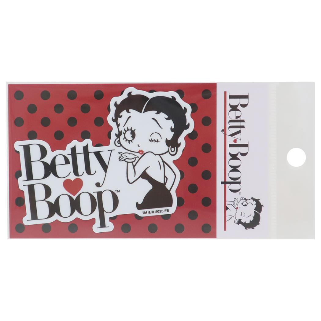ベティブープ ダイカットシール ビニールステッカー ロゴ BETTY BOOP ゼネラルステッカー デコステッカー 耐水耐光 キャ拍卖