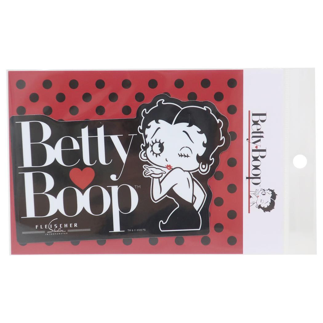 ベティブープ ビッグシール ビッグサイズステッカー KISS BETTY BOOP ゼネラルステッカー 耐水耐光 デコステッカー拍卖