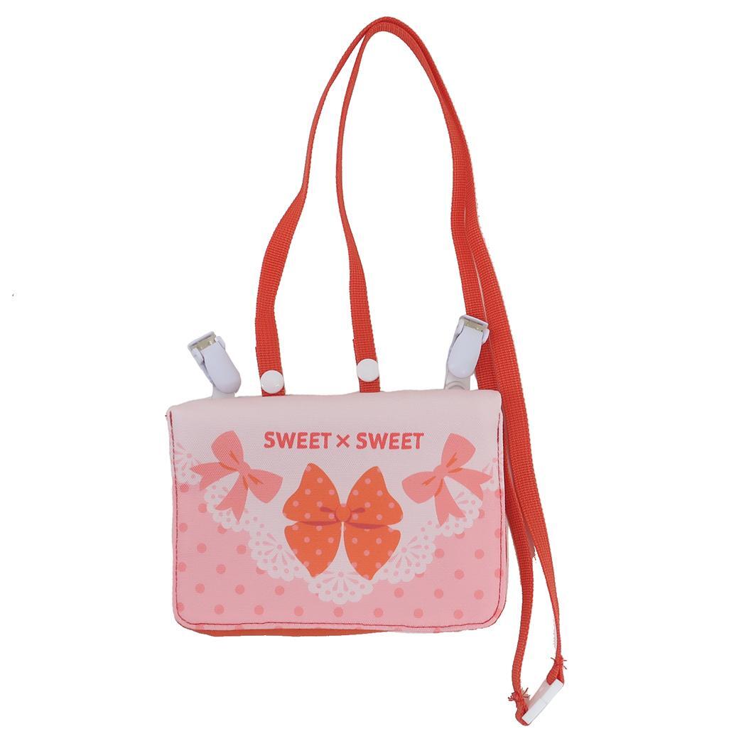 ピッコリーノ クリップポケット ポケットポーチ デコレートリボン 新入学 丸眞 入園入学準備雑貨 プレゼント 女の子 グッズ拍卖